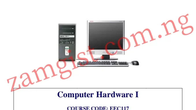 EEC 117 pdf download: Computer Hardware I pdf download