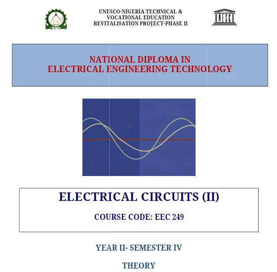 EEC 249 PDF download - Electrical Circuits II