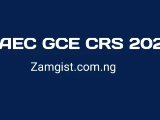 WAEC GCE Crs 2022 Questions And Answers