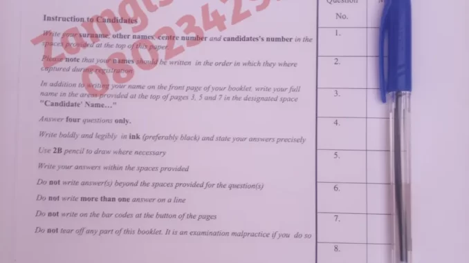 WAEC GCE Igbo 2022 Questions And Answers