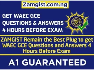 WAEC GCE 2022 Literature Prose and objective Questions and Answers