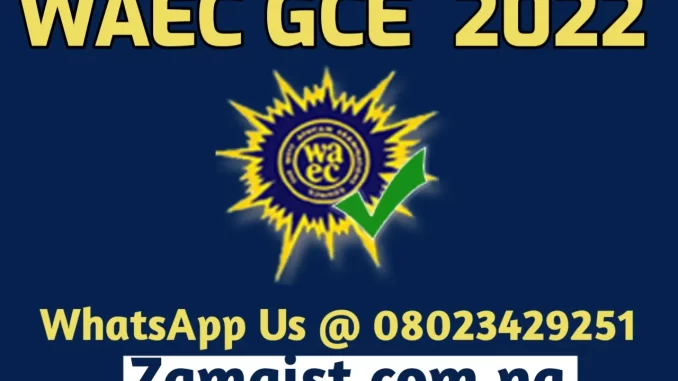 Waec Gce Geography 2022 Questions And Answers
