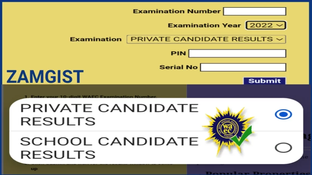 3 Easy Steps On How To Check Waec Gce Result