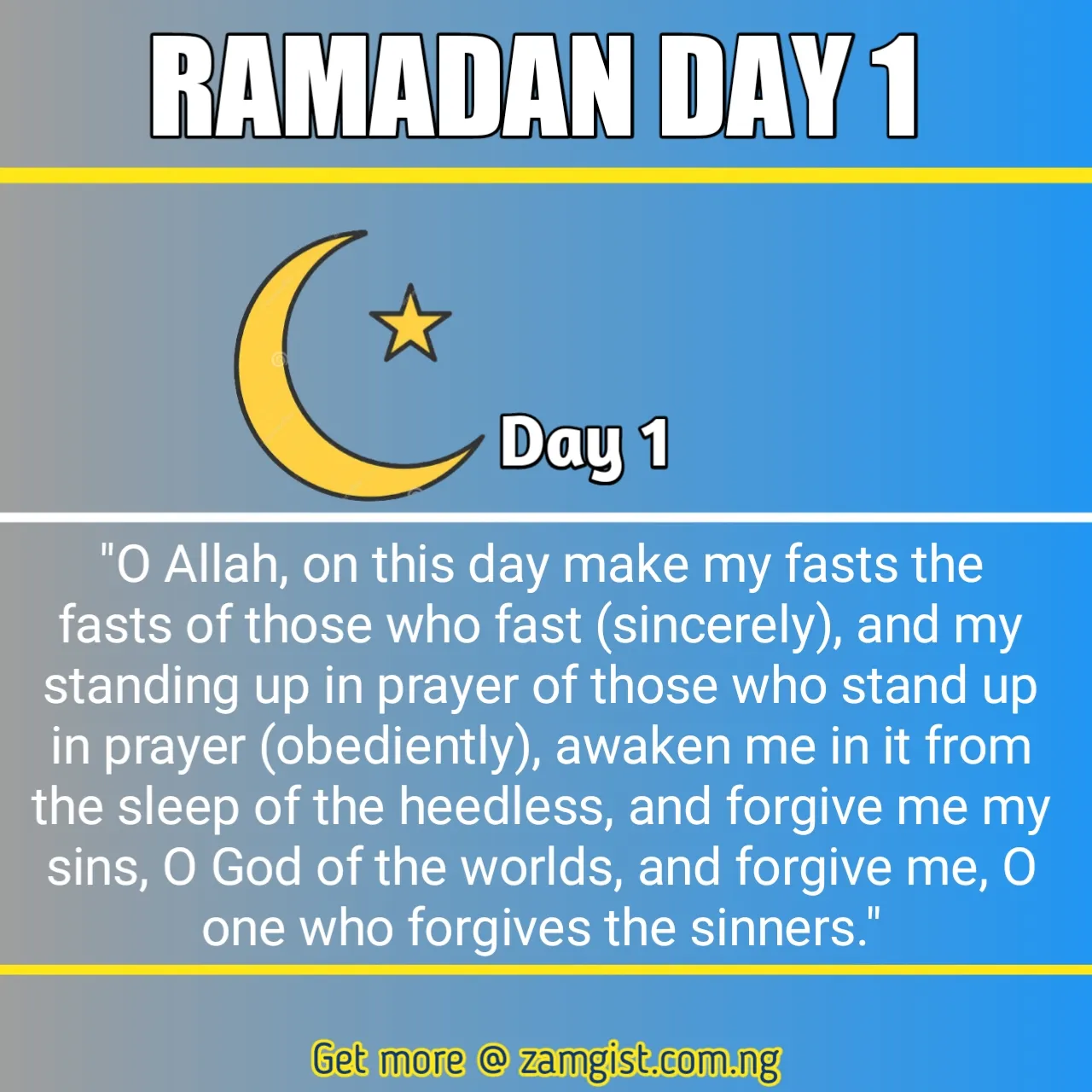 Ramadan Day 1 Quotes, Dua And Images 2023