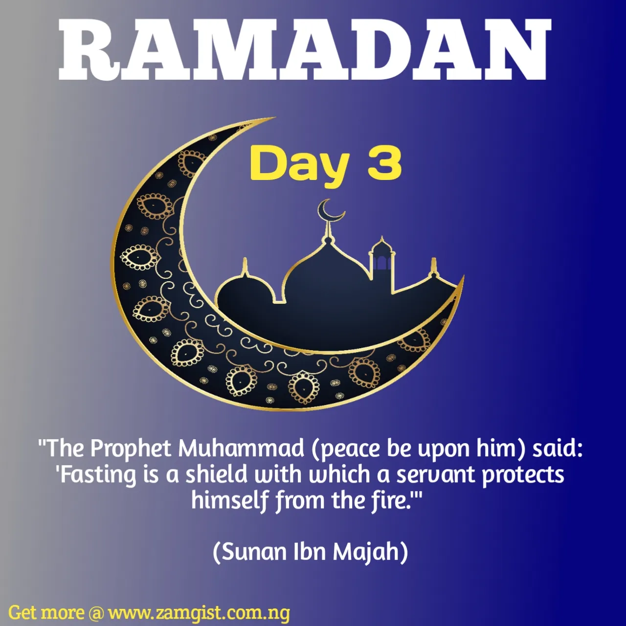 Ramadan day 3 quotes, dua and images