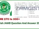 English JAMB Question And Answer 2023