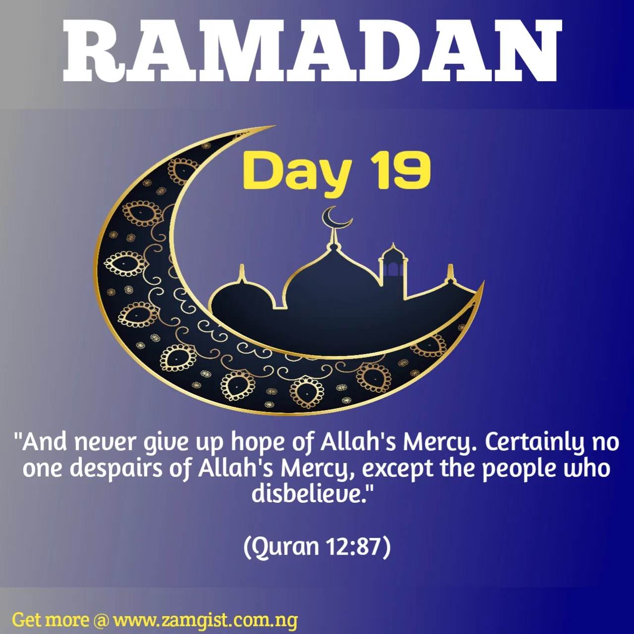 Ramadan Day 19 Quotes, Dua And Images 2023
