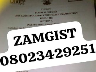 2023 Junior WAEC Business Studies questions and Answers