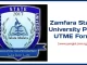 Zamfara State University Post UTME Form 2023/2024