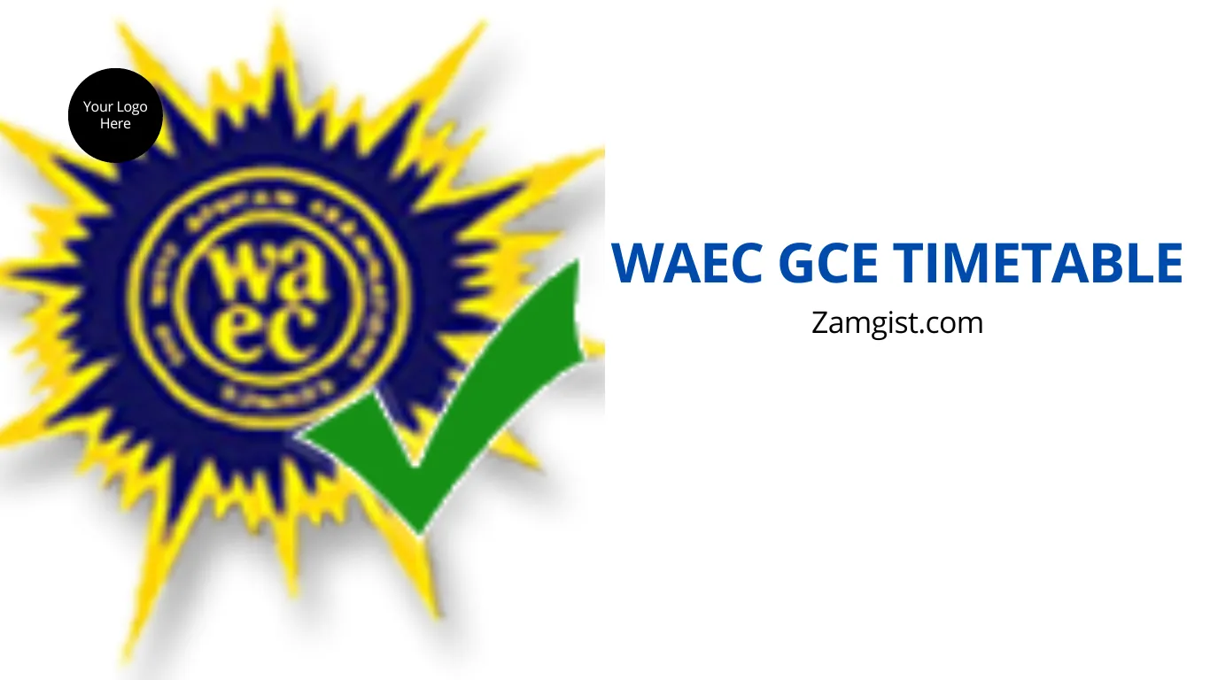 waec gce timetable 2025 first series