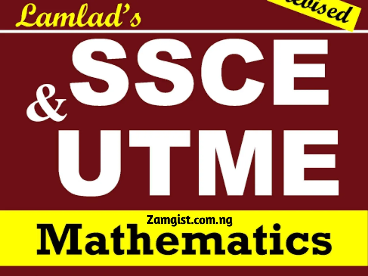 Lamlad Mathematics Textbook PDF