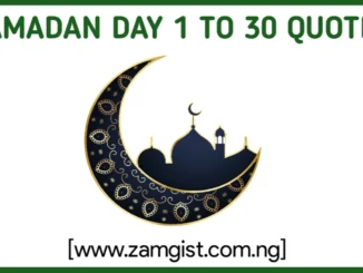 Ramadan day 1 to 30 Quotes