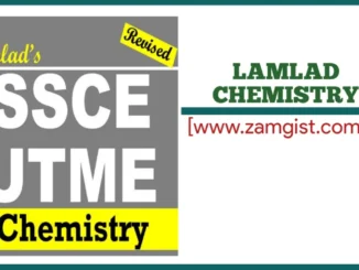 Download Lamlad Chemistry PDF for SSCE/UTME