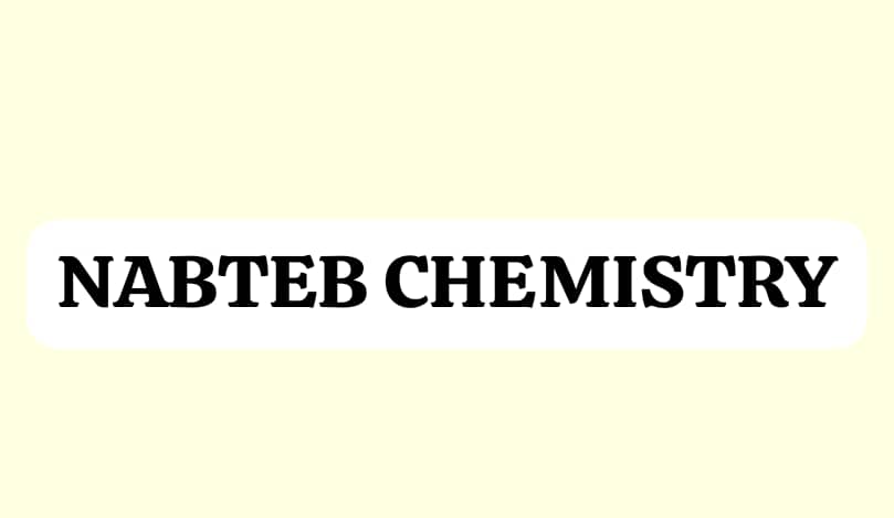 2024 NABTEB GCE Chemistry Questions And Answers